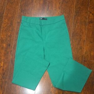 Zara Emerald Green Trousers